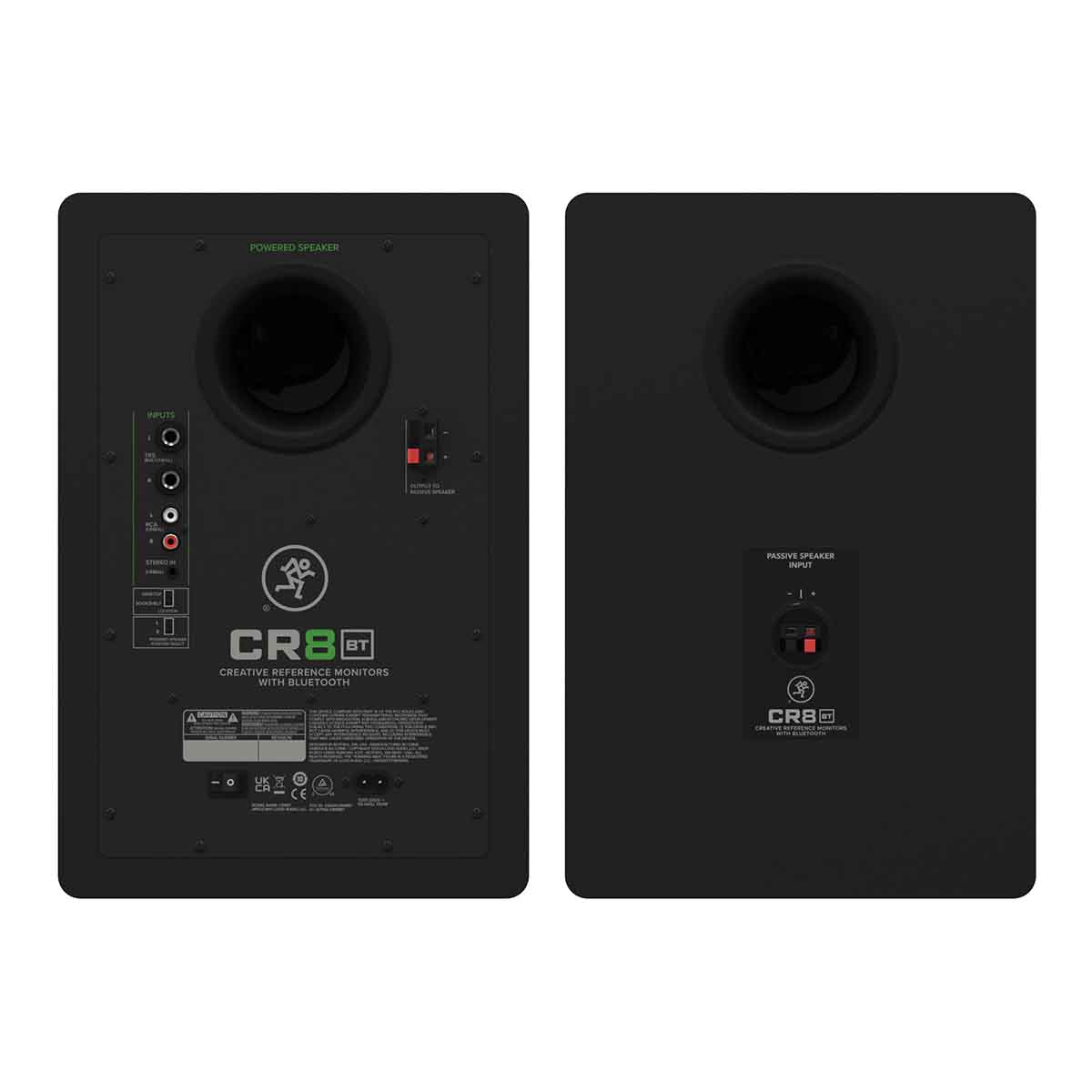 Mackie CR 8" Powered Studio Monitors w/ Tone Control & Bluetooth (Pair)
