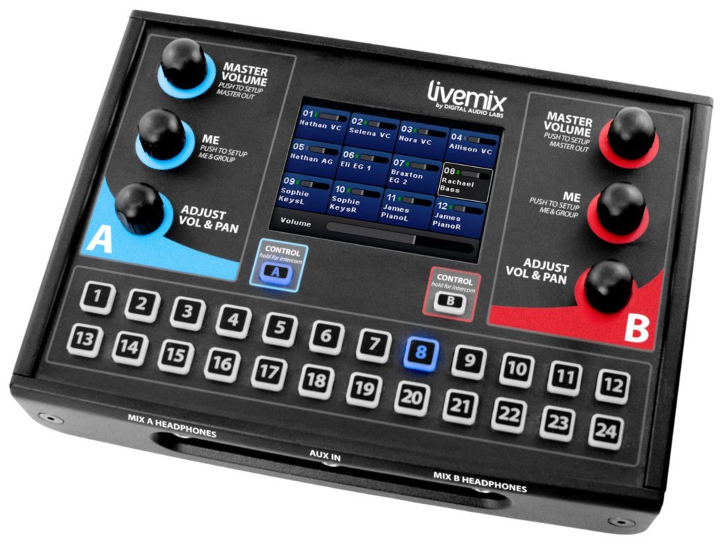 LiveMix CS-DUO Dual Mix Personal Mixer