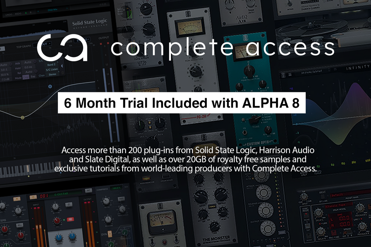SSL Alpha 8 Interface - 8-in/8-out Professional-Grade AD/DA Convert