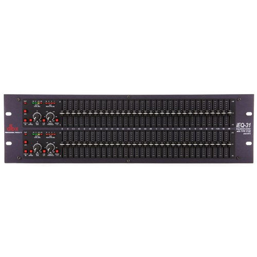 DBX IEQ31 Dual 31-Band Graphic EQ/Limiter with Type V NR and AFS