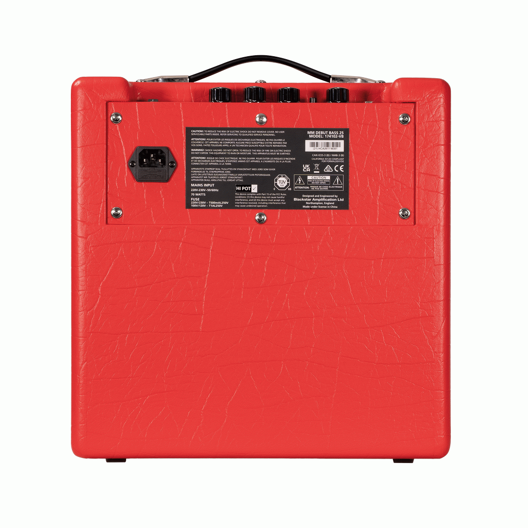 Blackstar Debut 25 Watt Bass Amp Marco Mendoza Edition