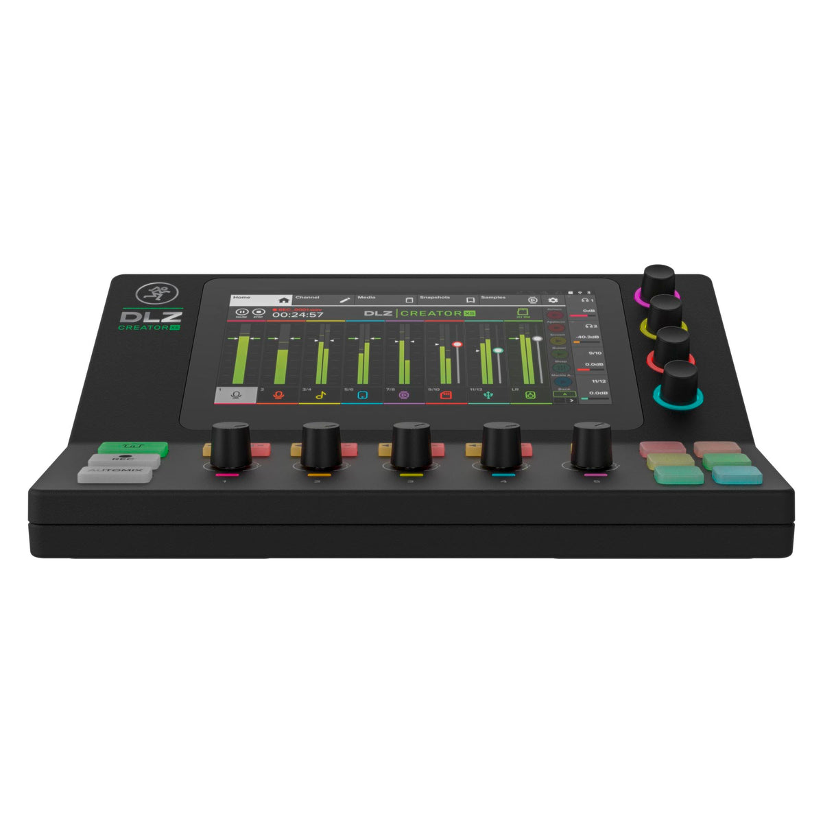 Mackie DLZ Creator XS Compact Digital Mixer for Podcasting & Streaming