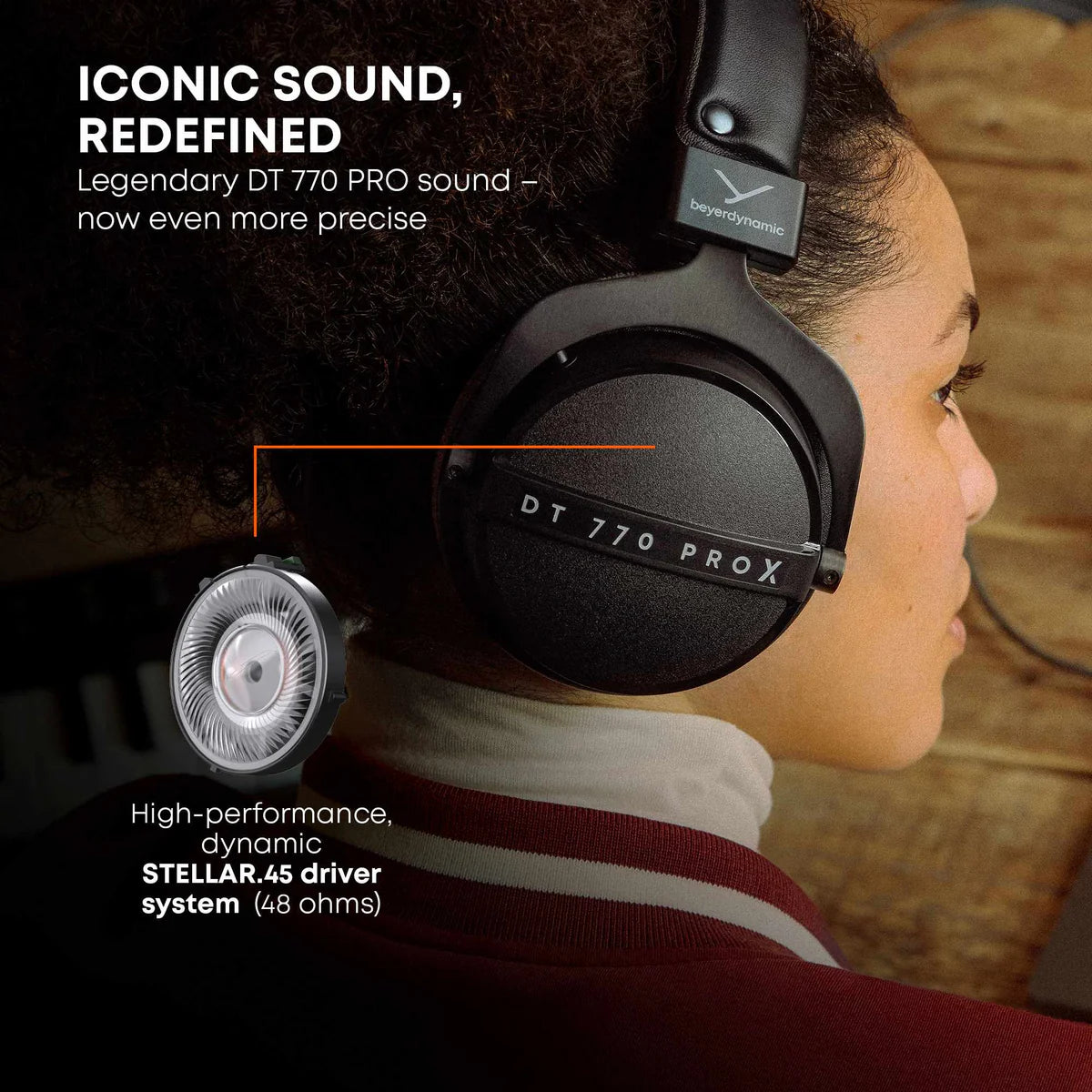 Beyerdynamic DT 770 PRO X - 48 Ohm Professional Monitoring Headphone