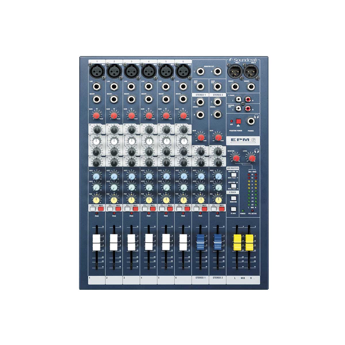 Soundcraft EPM6 6+2 Analog Mixer (Open Box)
