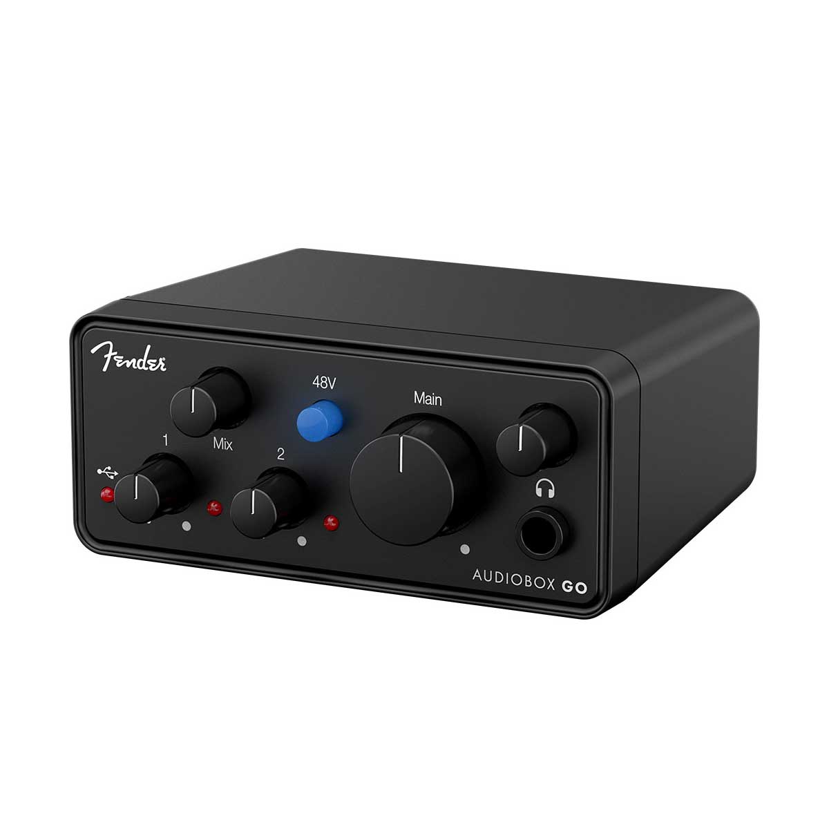 Fender AudioBox Go 2 x 2, 24-bit / 96 kHz USB-C Audio Interface