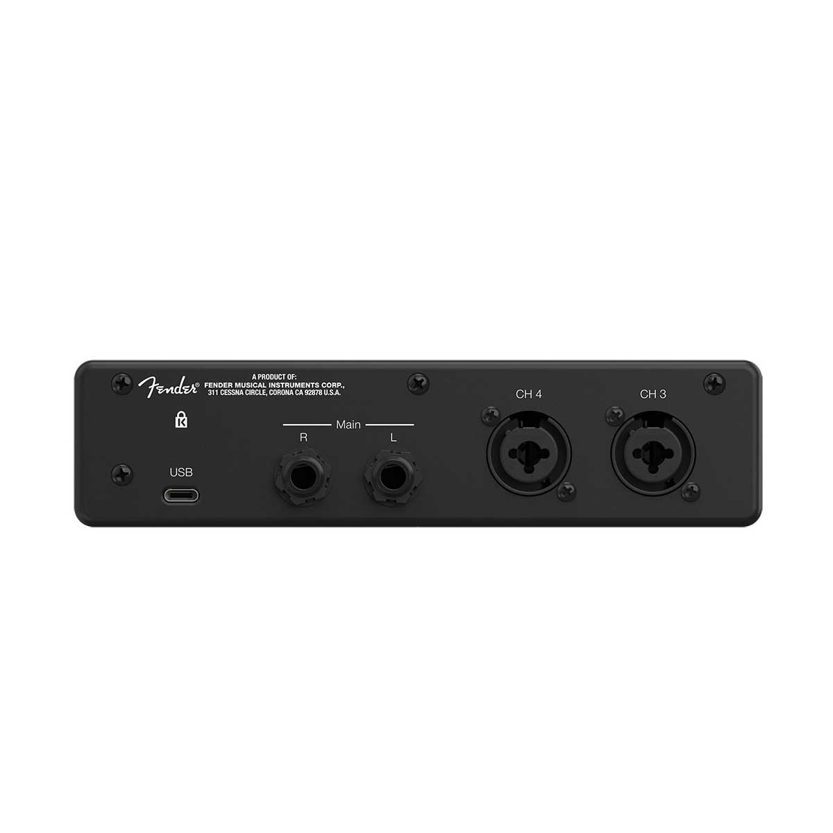 Fender Quantum LT 4 4x2 24 bit / 192 kHz USB-C Audio Interface