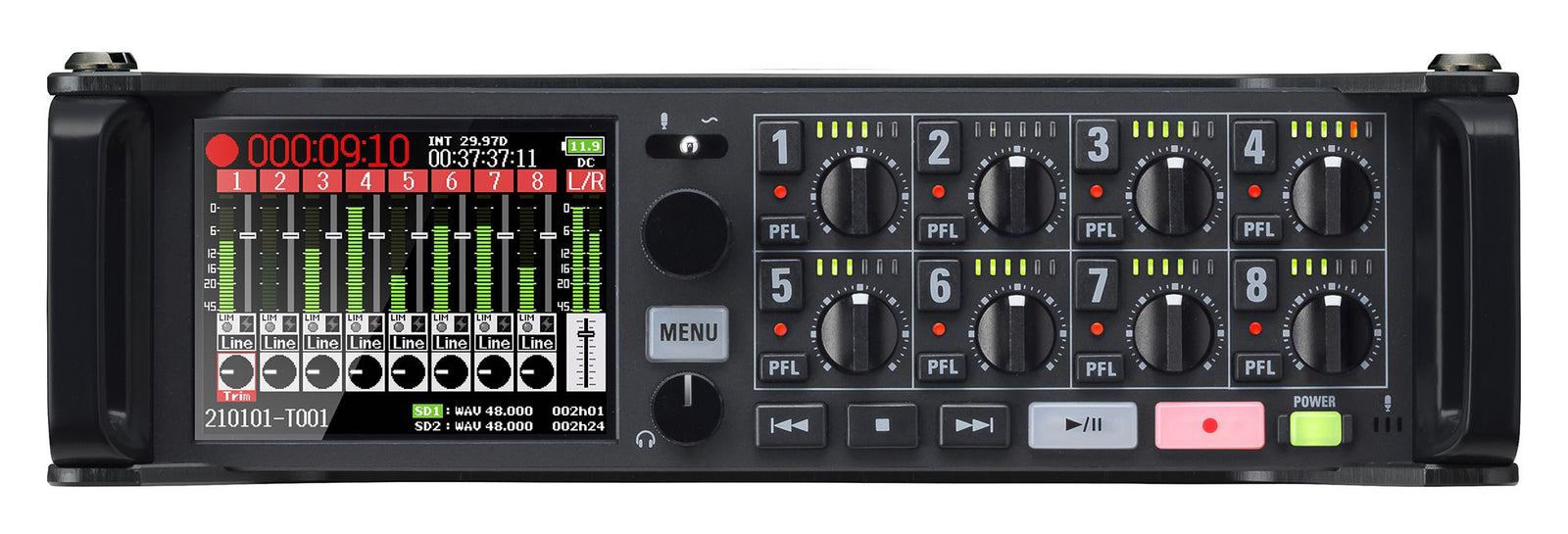 ZOOM F8nPRO FIELD RECORDER