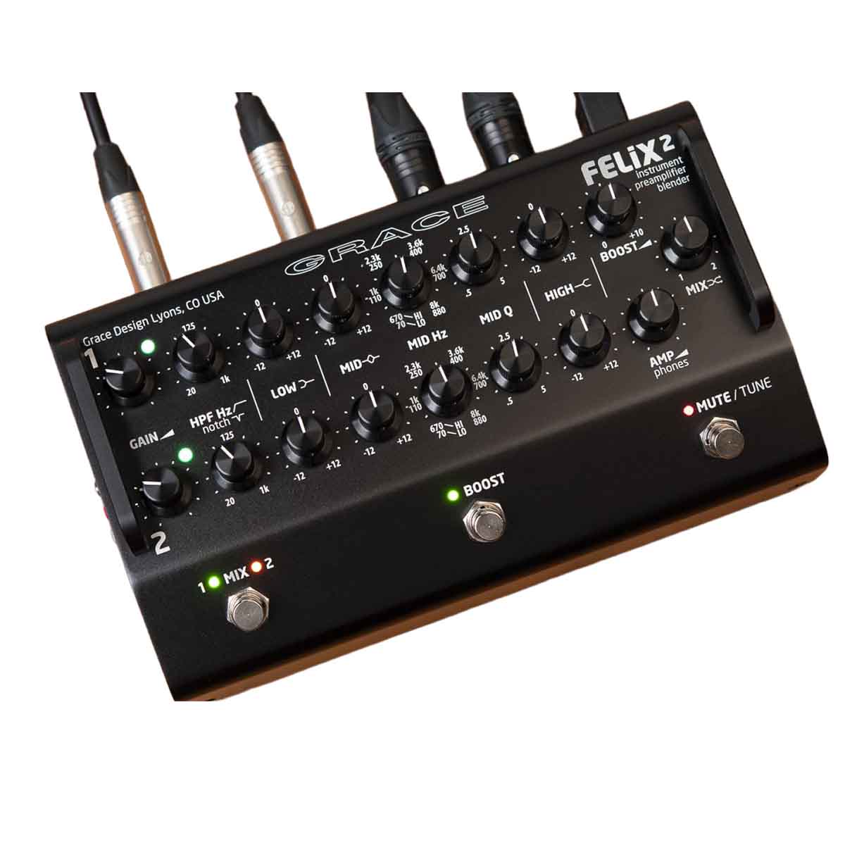 Grace Designs FELiX2 Instrument Preamplifier (Black)