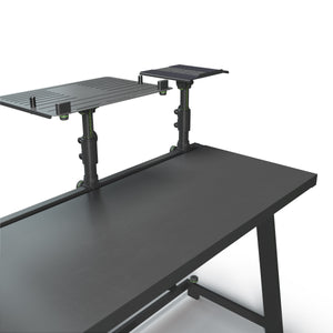 Gravity GFDJT01  DJ Desk with Adjustable Loudspeaker and Laptop Trays