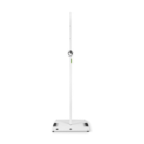 Gravity LS 431 Lighting Stand with Square Steel Base and Excentric Mounting Option - White