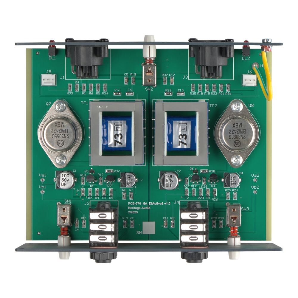 Heritage Audio 73 DI 2 Dual-Channel Active D.I. Box