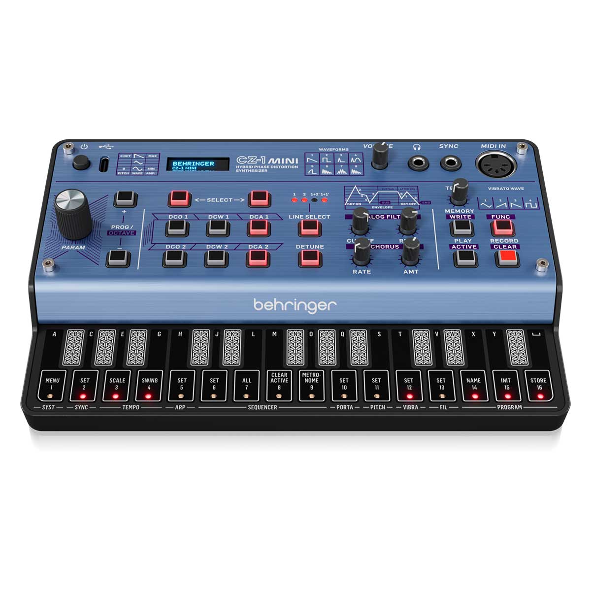 Behringer CZ-1 Portable 3-Voice Hybrid Phase Distortion Synthesizer