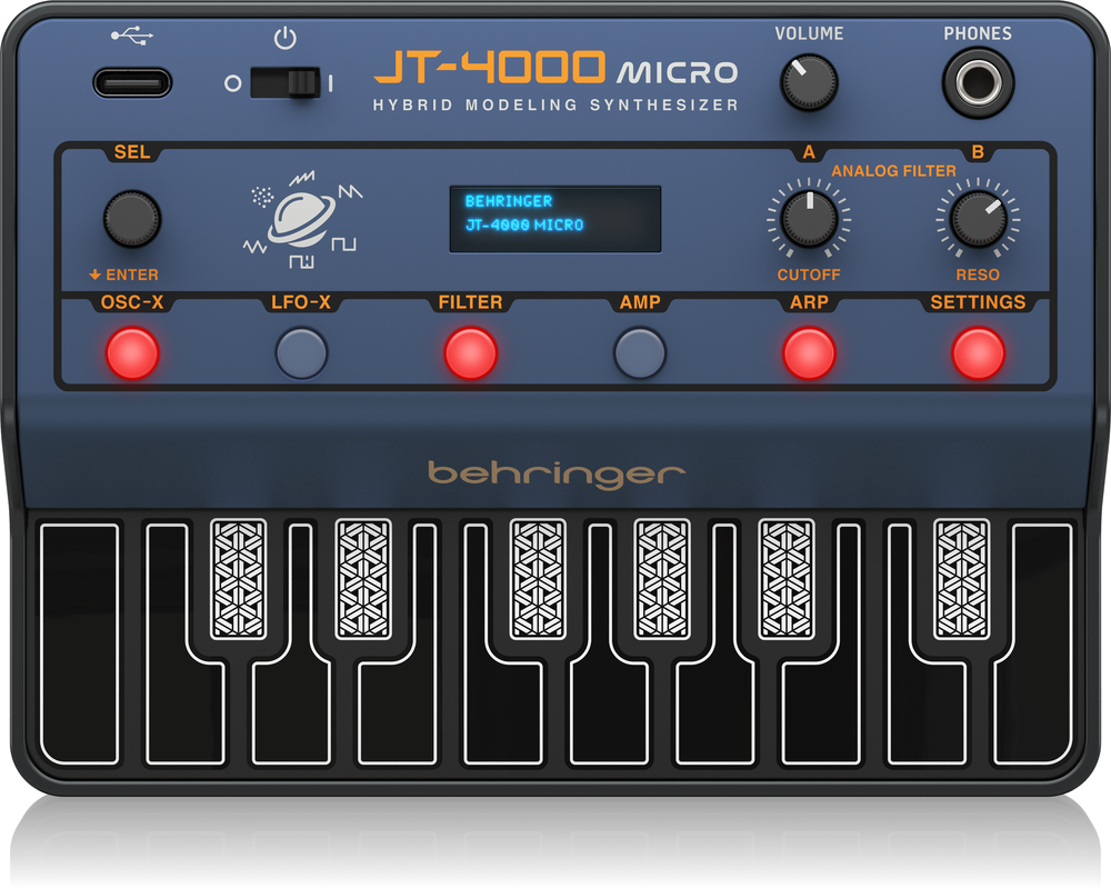 Behringer JT-4000 Micro 4-Voice Hybrid Synthesizer