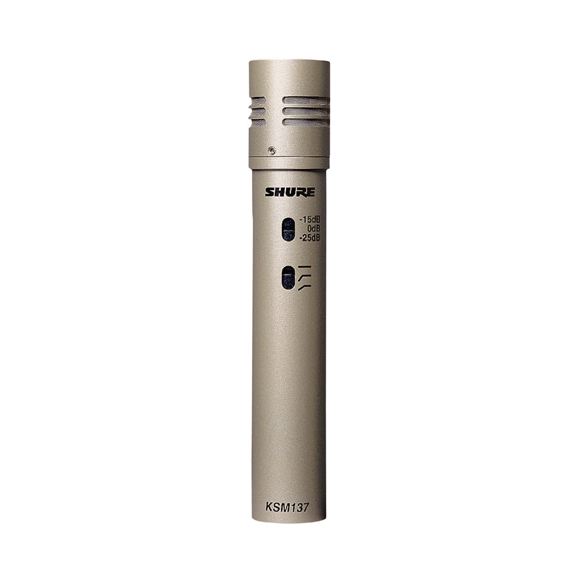 Shure KSM137 Cardioid Condenser Microphone (Silver)