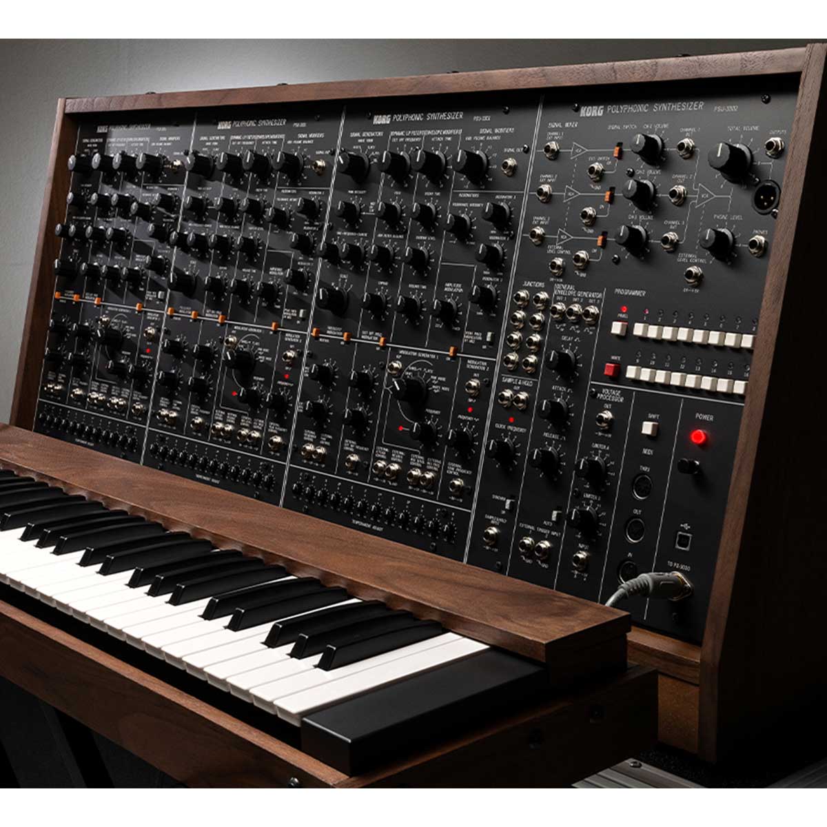KORG PS-3300 Polyphonic Synthesizer with Case