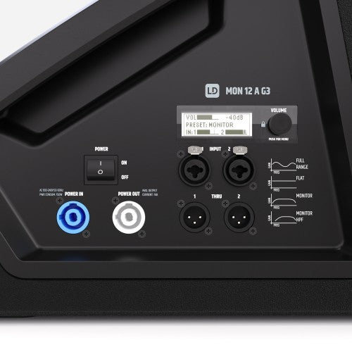 LD Systems MON 12 A G3 12" powered coaxial stage monitor
