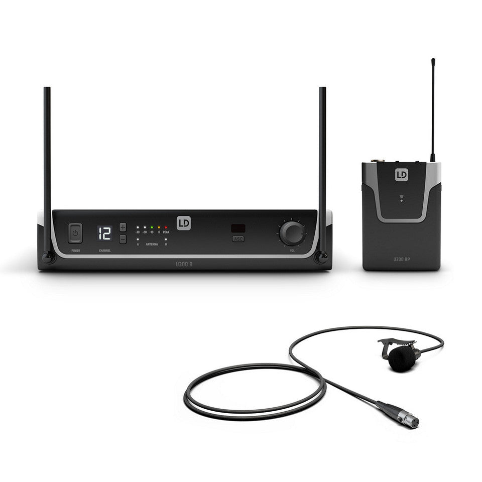 LD U305 BPL Wireless Mic-Body Pack & Lavalier