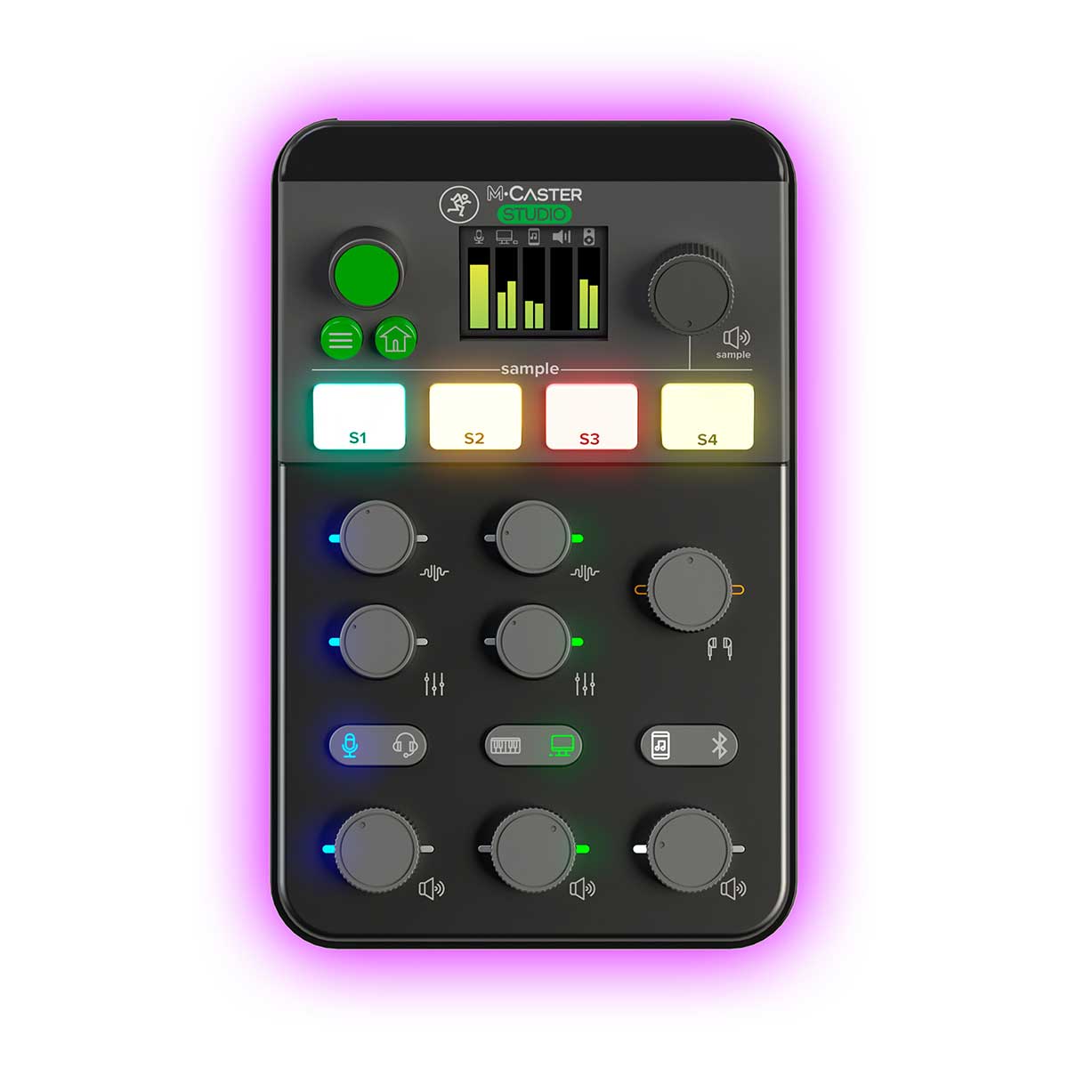 Mackie M•Caster Studio Desktop Live Streaming Mixer  (Black)