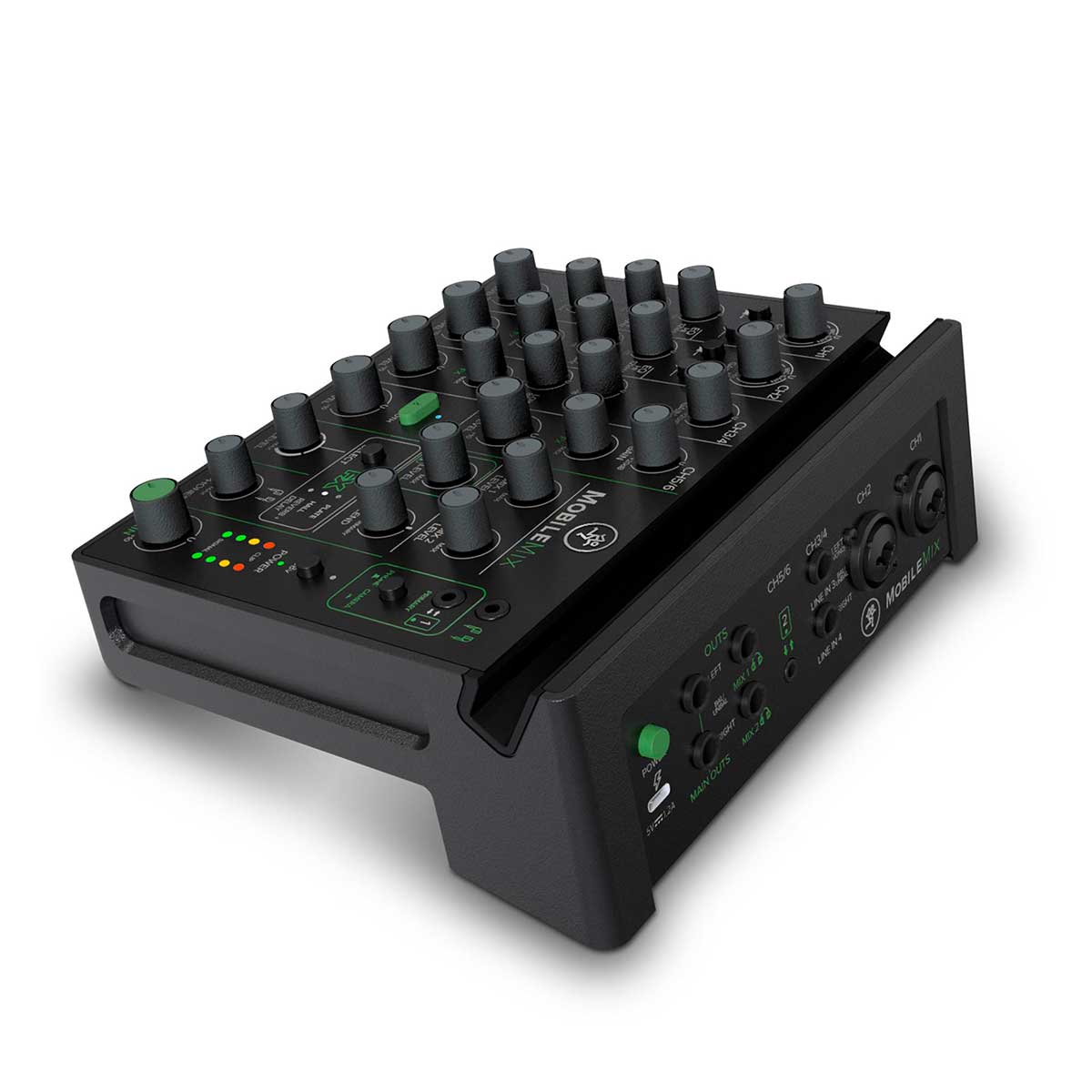 Mackie MobileMix 8-Channel USB-Powerable Mixer for A/V Production, Live Sound and Streaming