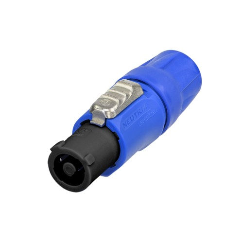 Neutrik powerCON lockable connector, power-in, blue