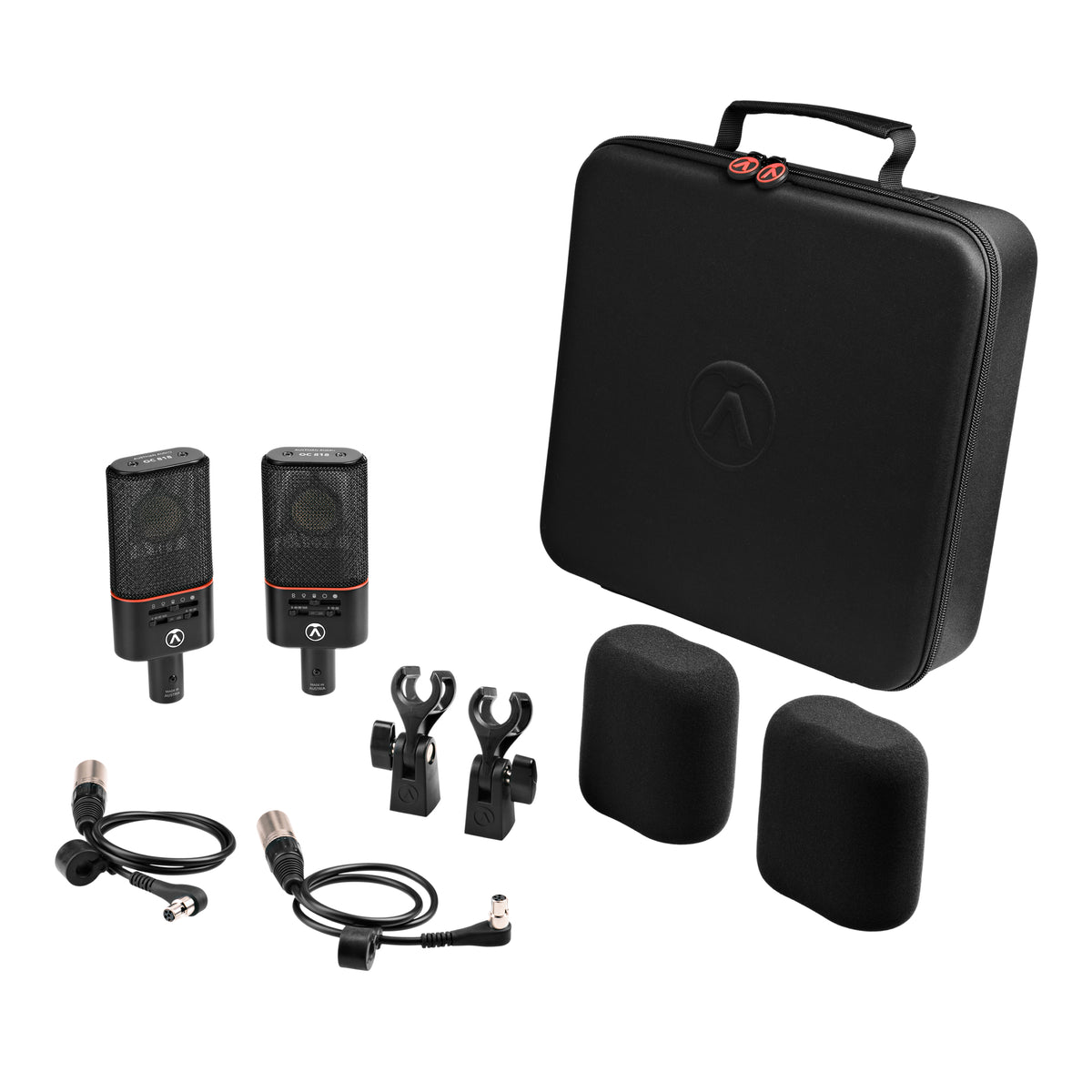 Austrian Audio OC818 Black Dual Set Go