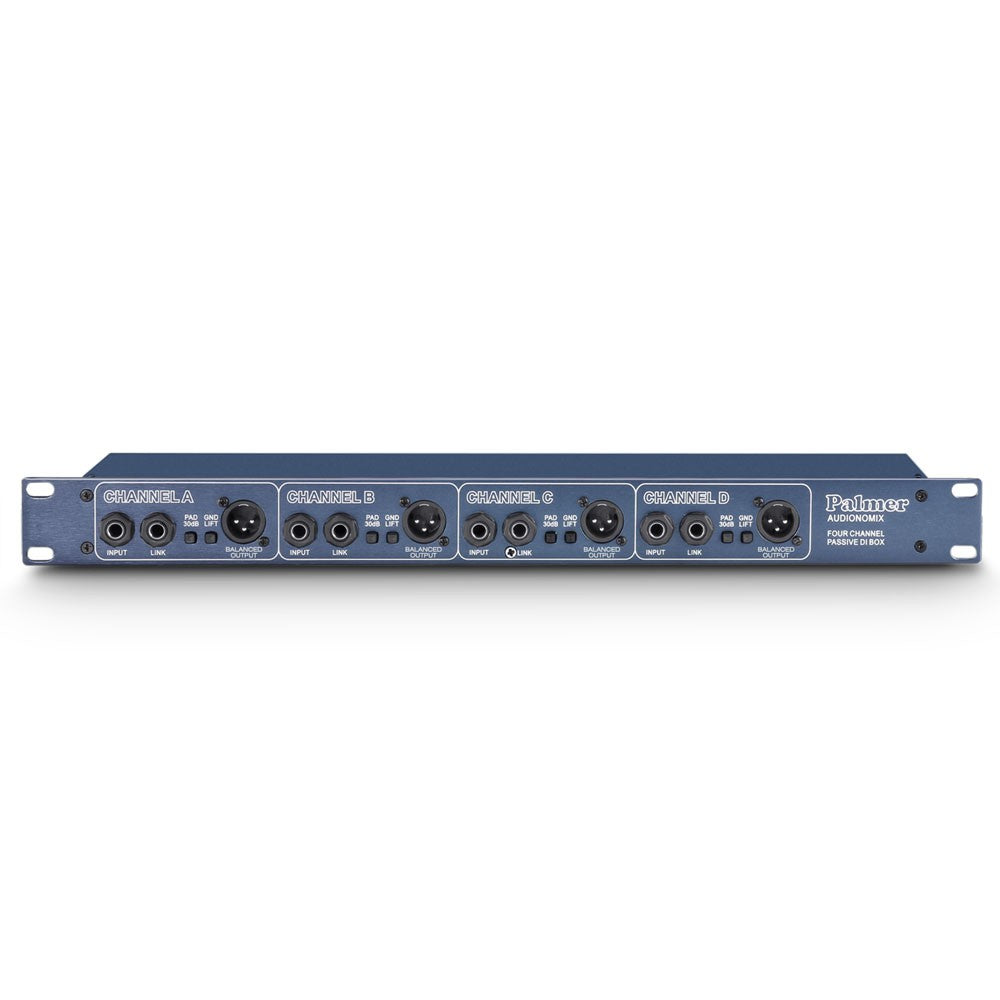 Palmer PAN 03 PASS 19" DI Box 4-Channel passive