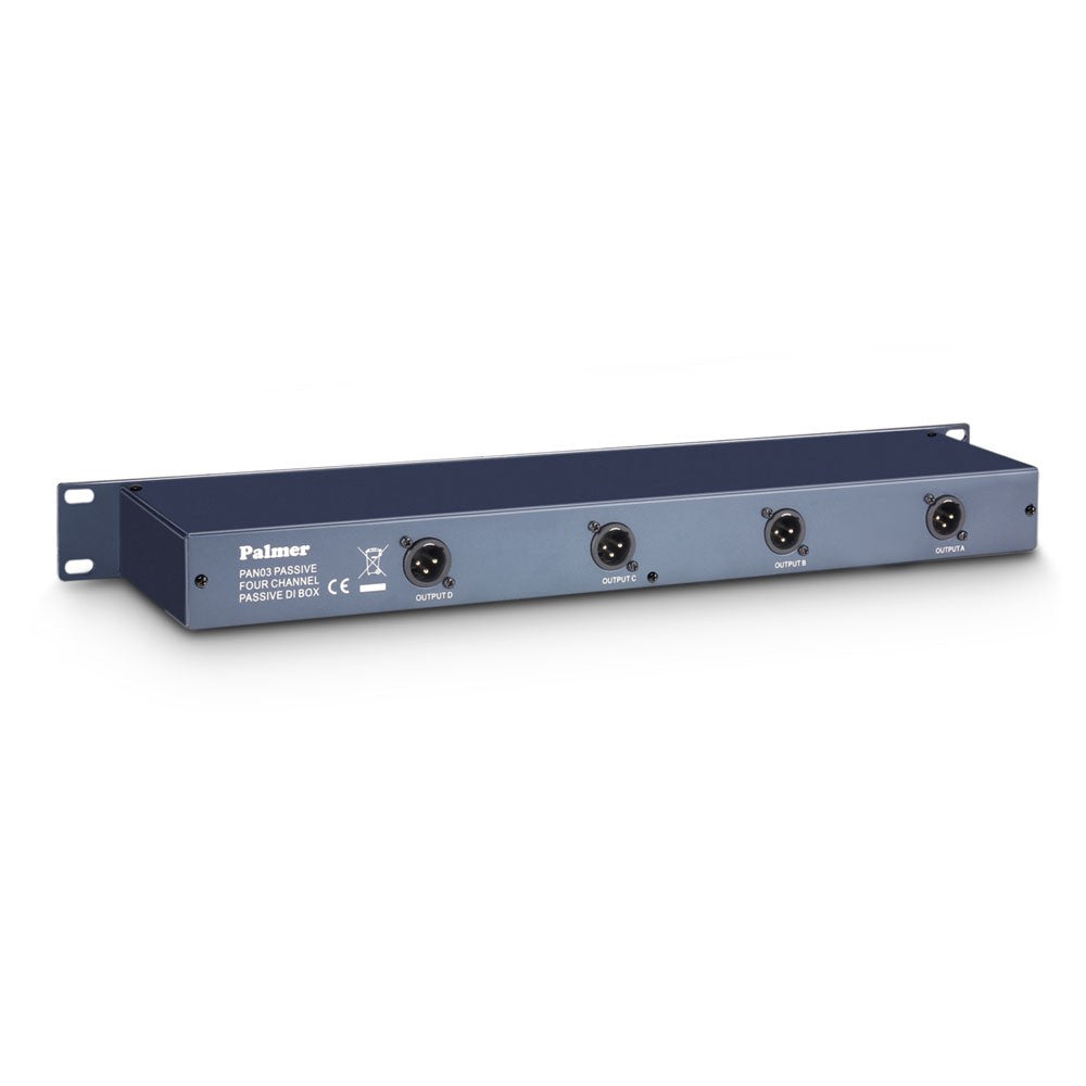Palmer PAN 03 19" DI Box 4-Channel active