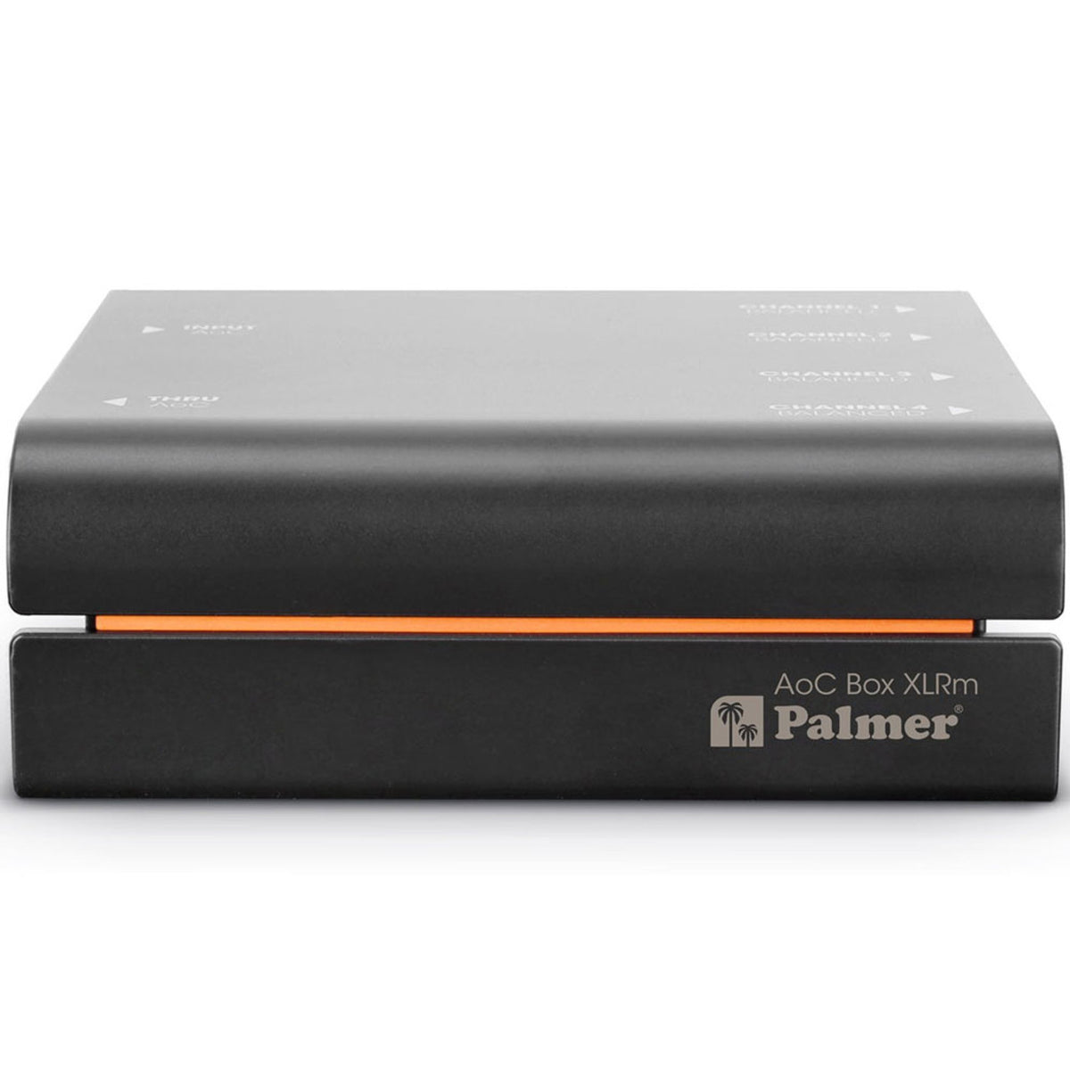 Palmer PAOCBXLRM AoC BOX XLRm - Audio over Cat5 Box from Ethercon to 4 XLR MALE