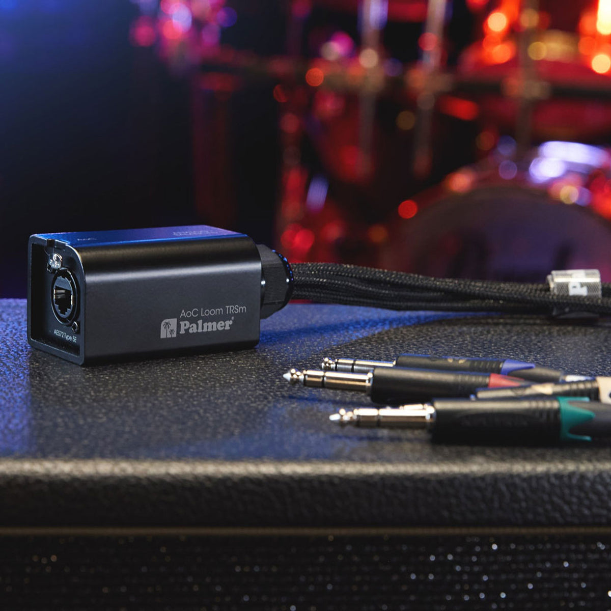 Palmer PAOCLTRSM AoC Loom TRSm - Audio over CAT Loom from etherCON to 4 x 6.33mm TRS JACK