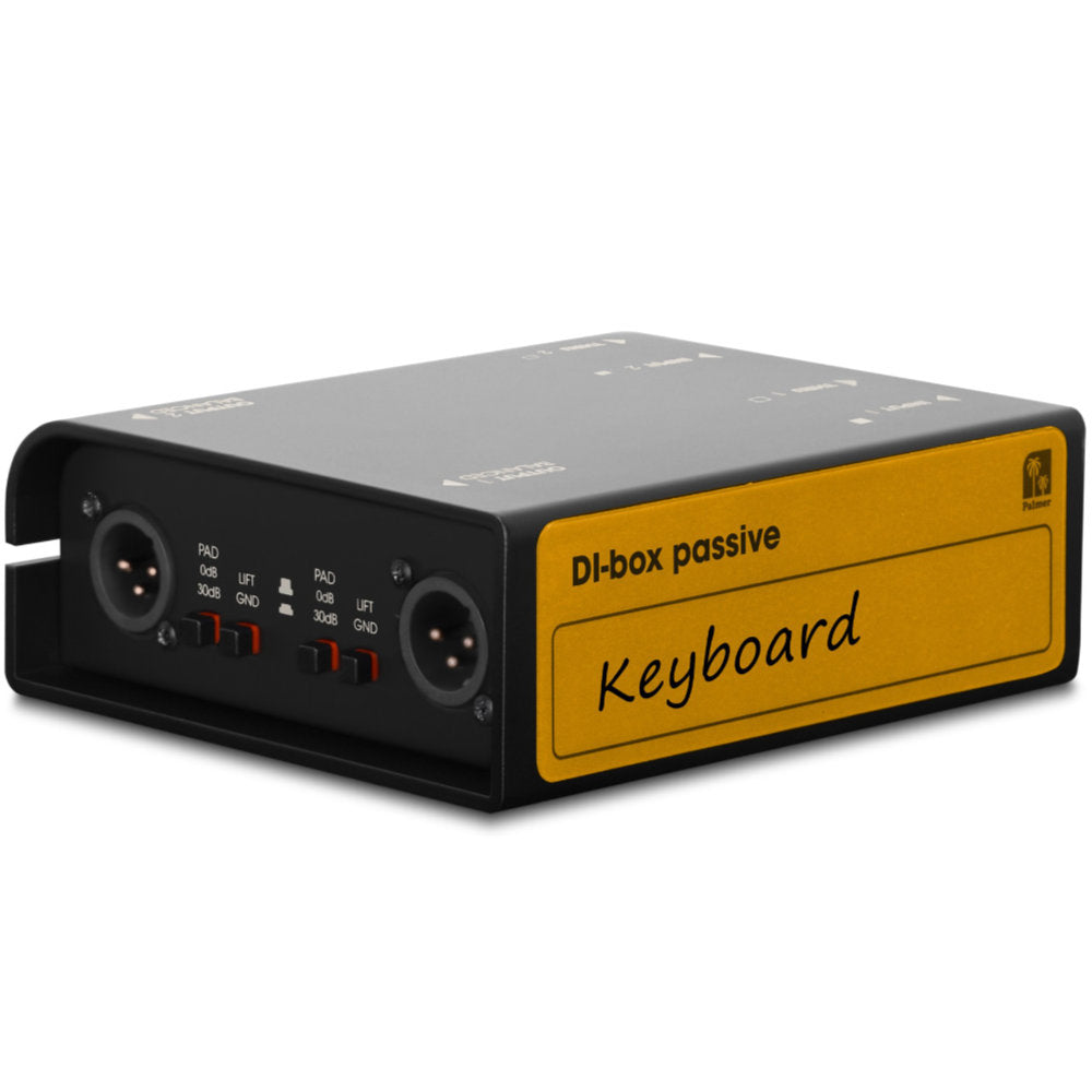 Palmer RIVER Elde Passive 2-Channel DI-Box