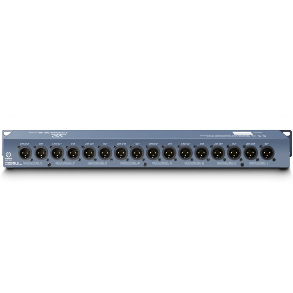 Palmer RMMS 8 8-Channel Microphone Splitter