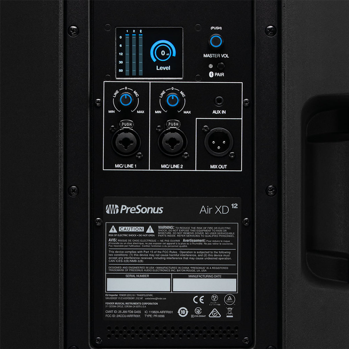 PreSonus AIR XD12 1500W Active 12" PA Speaker with Bluetooth