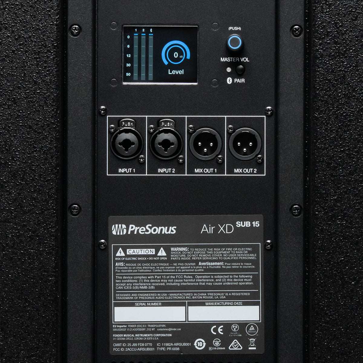 PreSonus AIRXD SUB15 2000W Active 15" Subwoofer