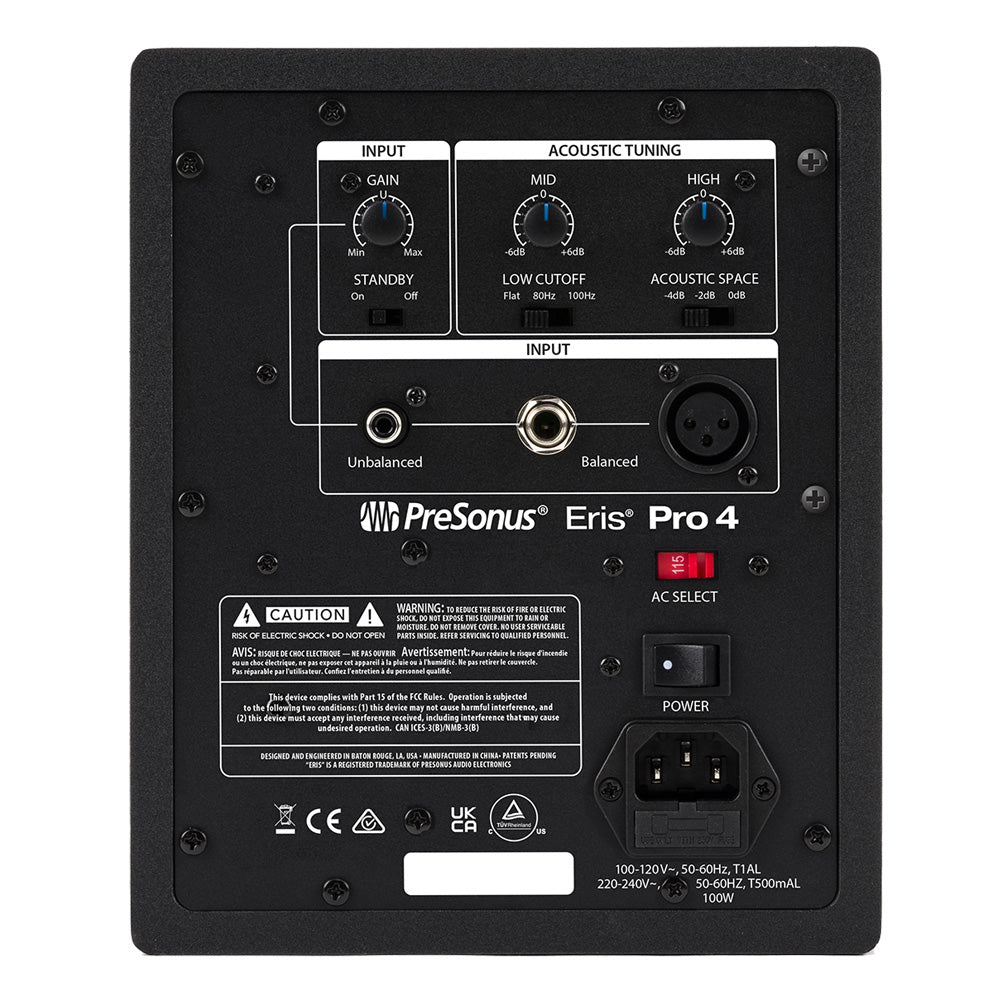PreSonus Eris Pro 4 Active Studio Monitor (Single)