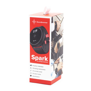 Soundbrenner Spark Smart Watch for Young Musicians - Galaxy Black