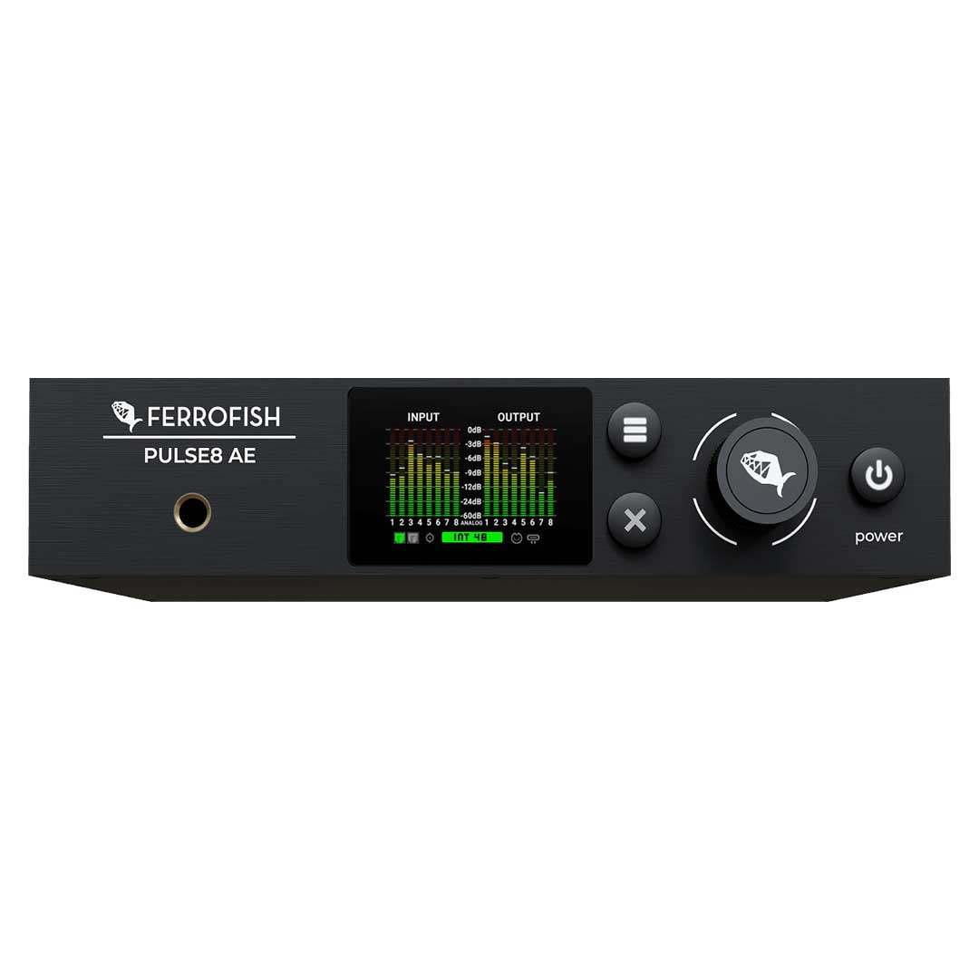 Fer Fish Ferrofish PULSE8 AE compact AD/DA converter - Sounds Easy