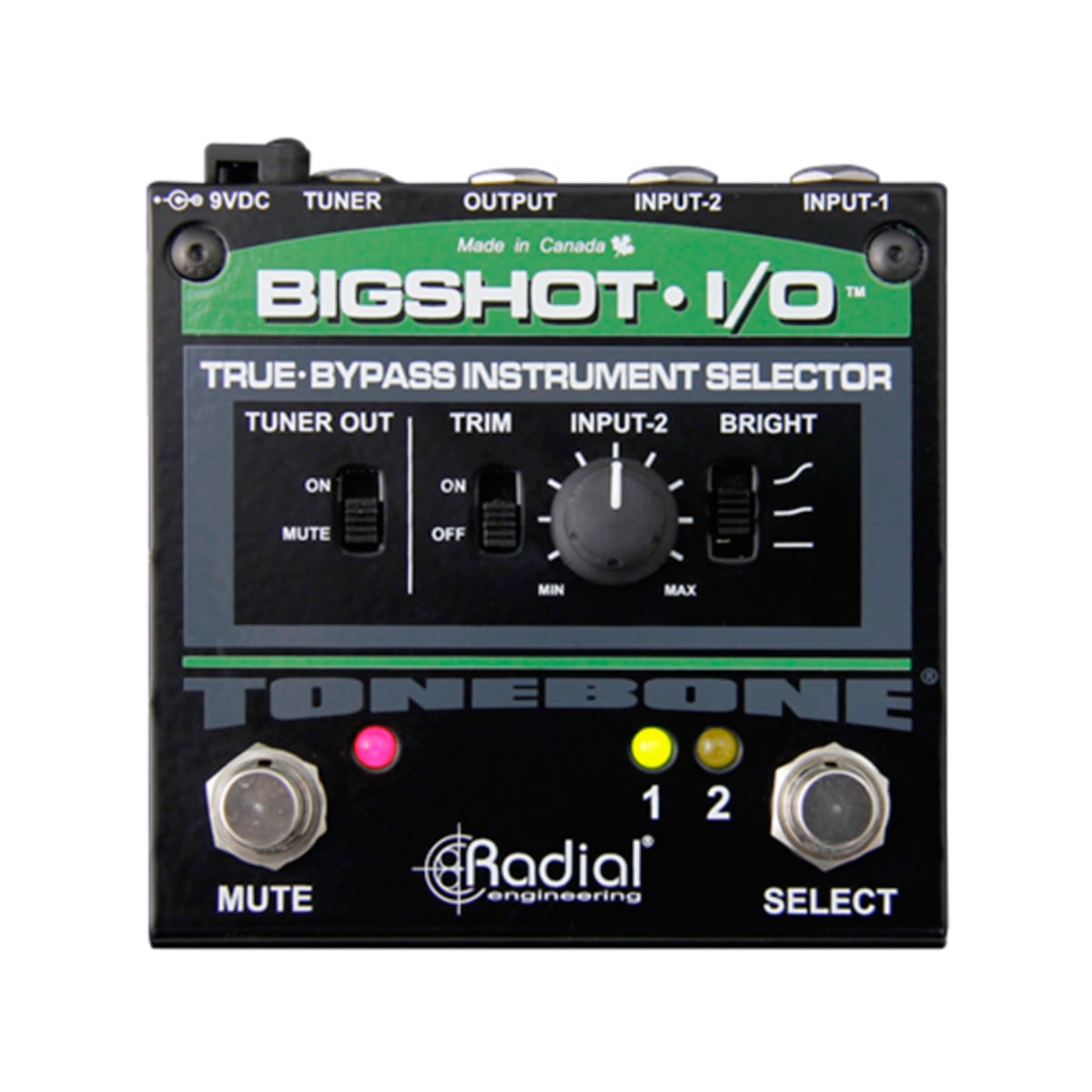 Radial Engineering BigShot I/O True-bypass Instrument Selector