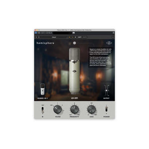 Universal Audio SC-1 Condenser Mic with Hemisphere Mic Modeling