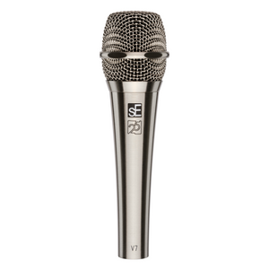 sE Electronics V7 NICKEL Supercardioid Studio-grade Hand-held Microphone 25th Anniversary Edition