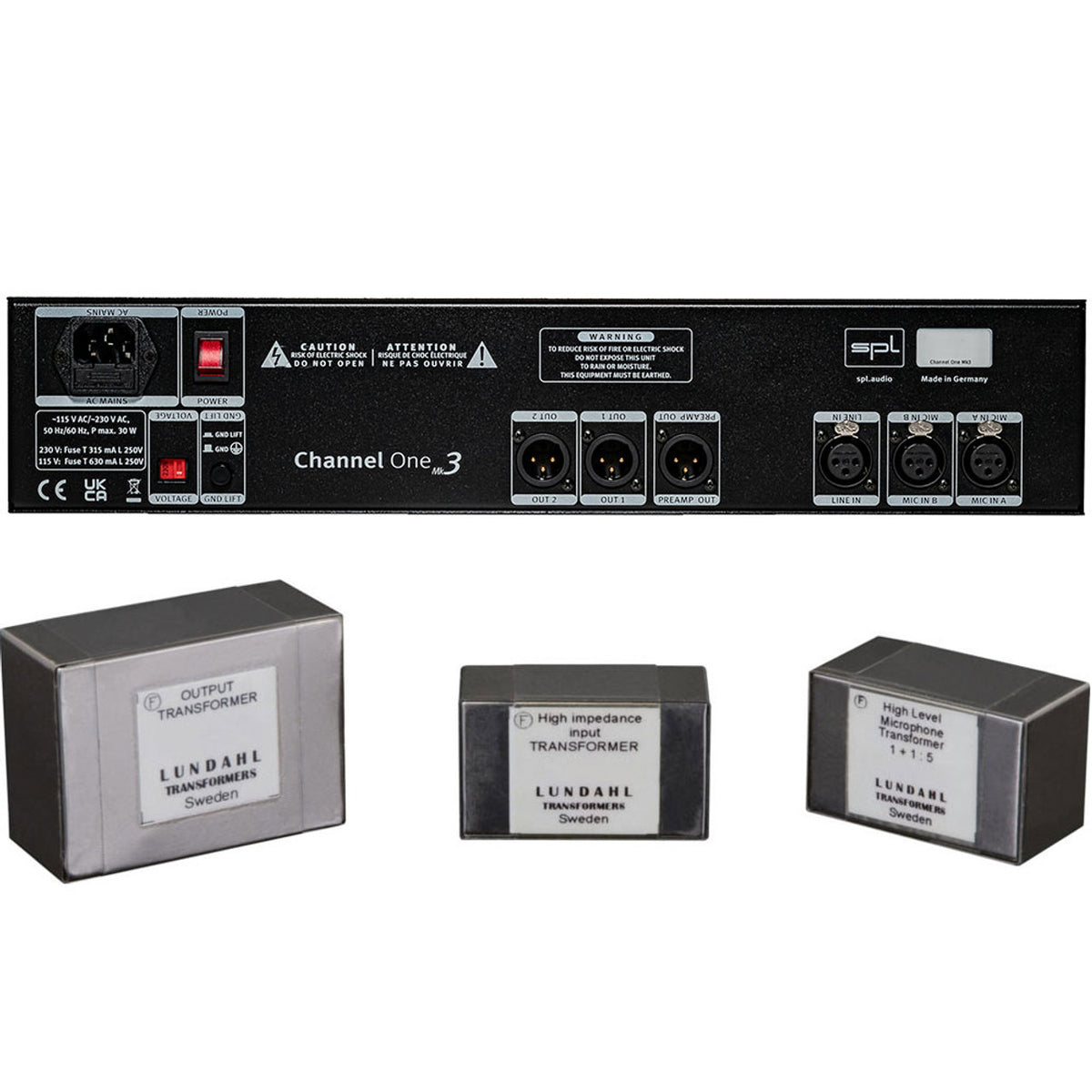 SPL Channel One Mk3 Premium (with Luhndal Transformers)