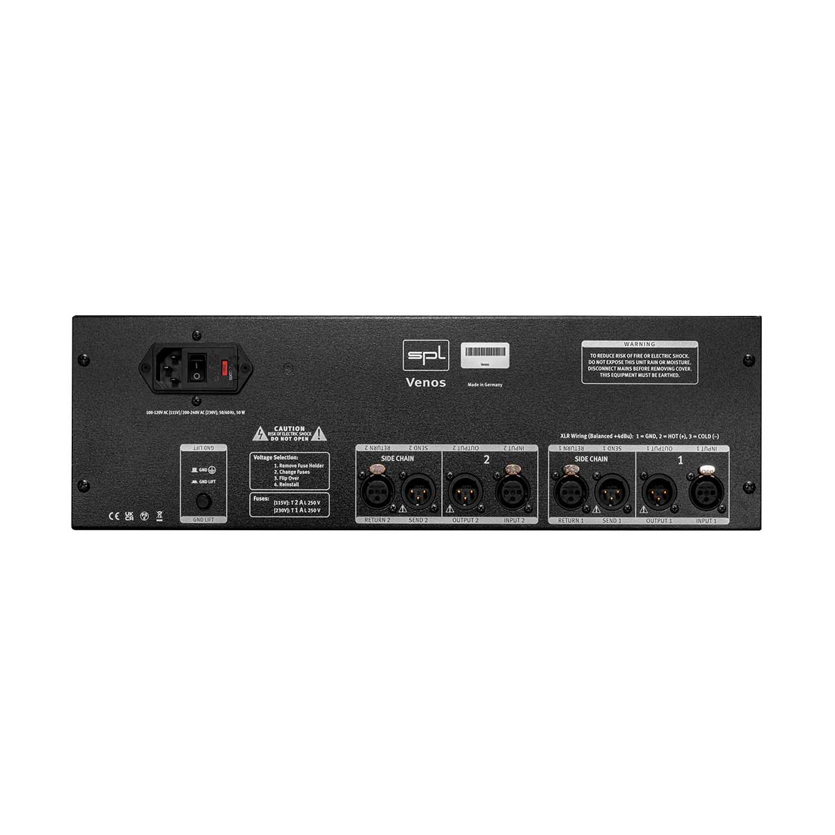 SPL Venos Stereo Bus Compressor - Black