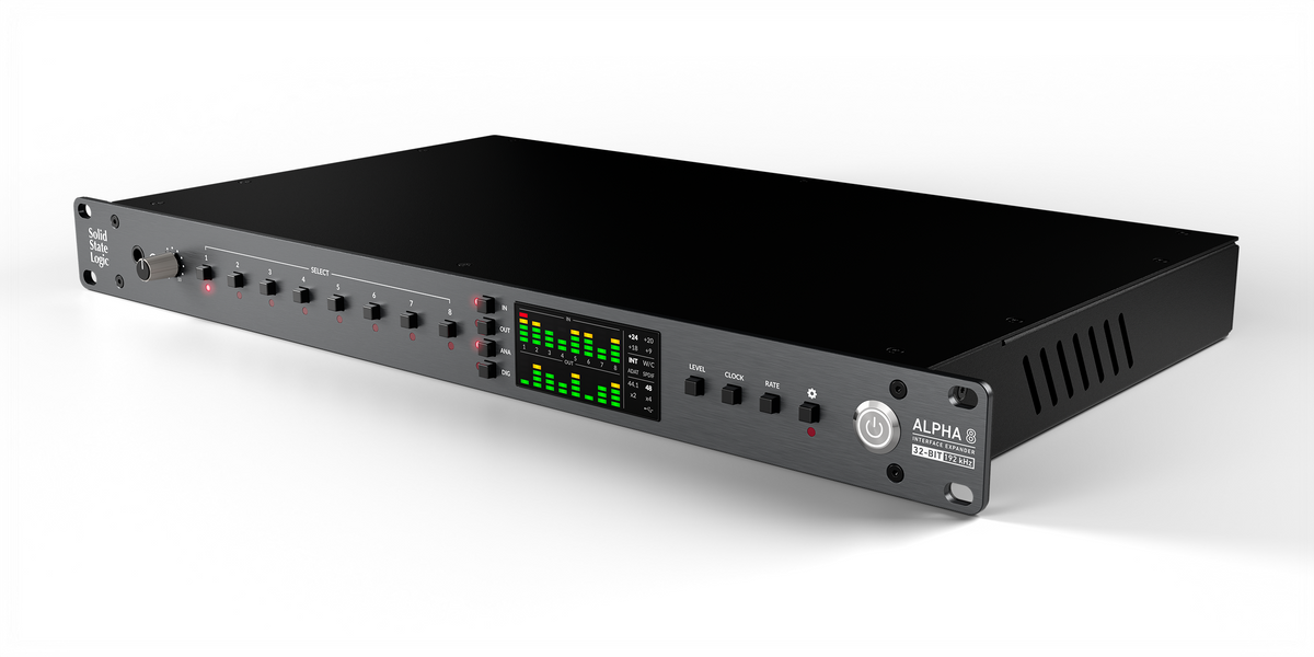 SSL Alpha 8 Interface - 8-in/8-out Professional-Grade AD/DA Convert