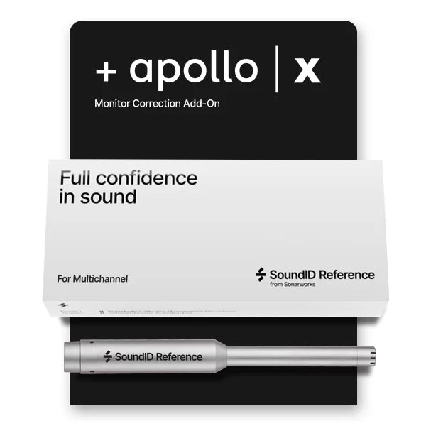 SoundID Reference for Multichannel with Microphone and Apollo Monitor Correction Add-On