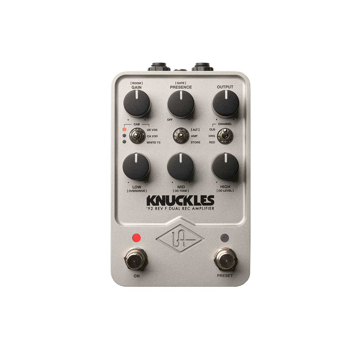 Universal Audio UAFX Knuckles ‘92 Rev F Dual Rec Amplifier Pedal