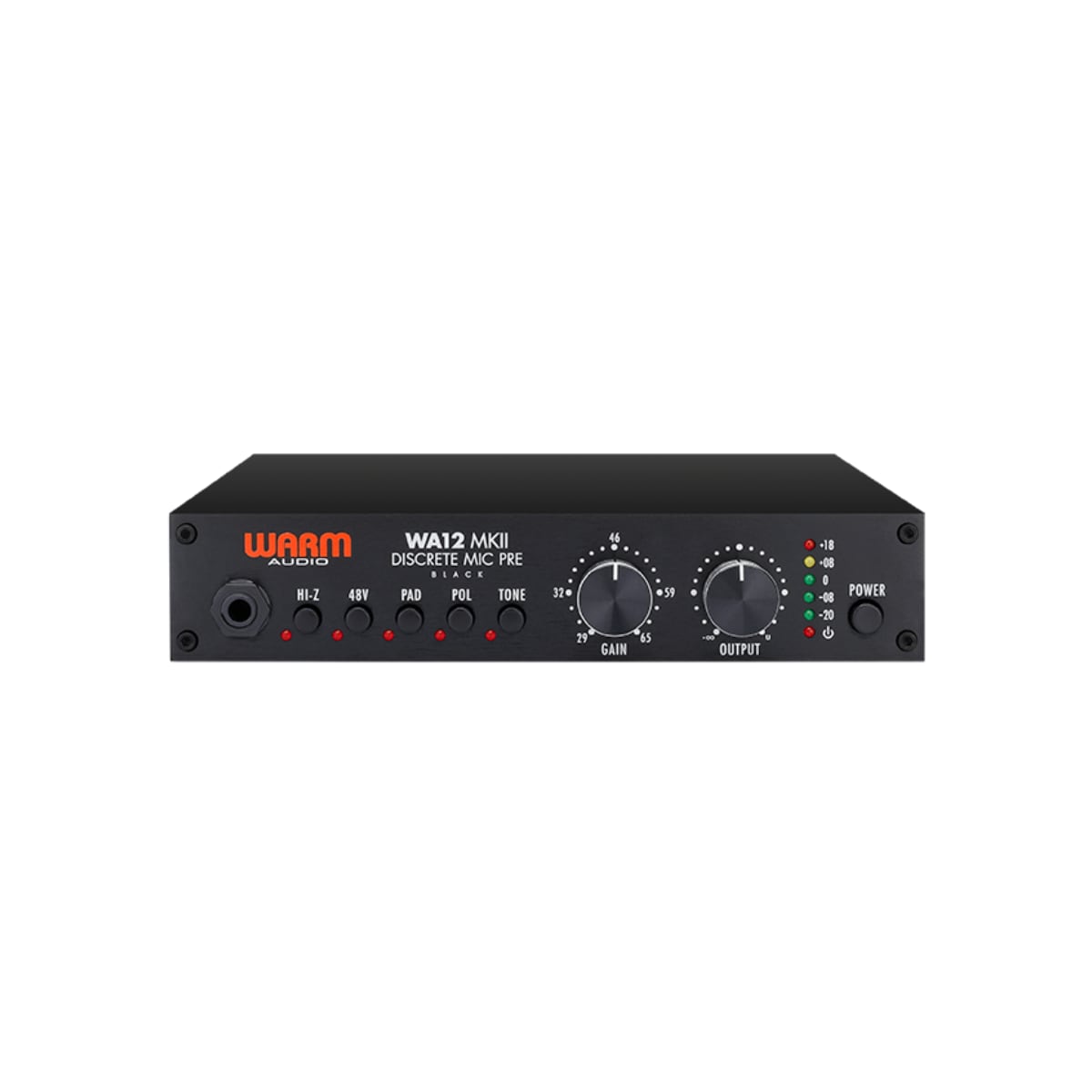 Warm Audio WA12 MKII Discrete Mic Pre Black