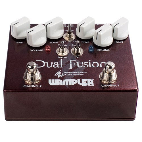 Wampler Dual Fusion Tom Quayle Signature Overdrive Dual Pedal