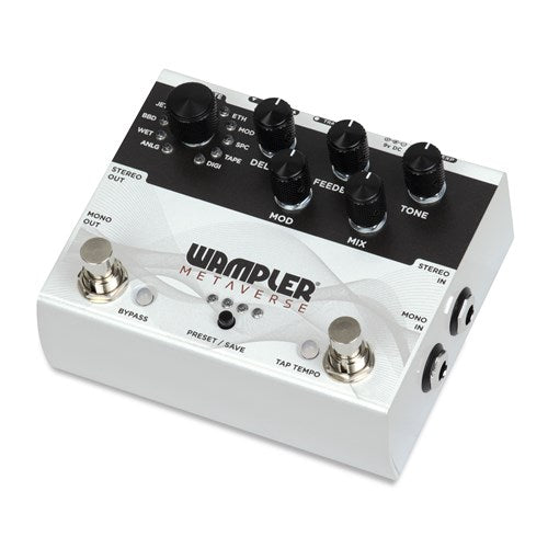Wampler Metaverse Multi-Delay Effects Box with Advanced DSP and Programmable Presets