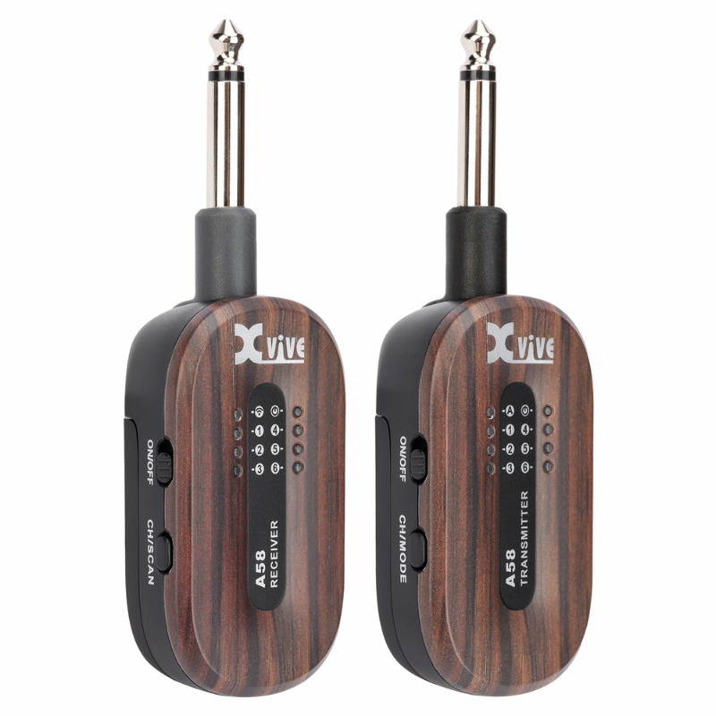 XVIVE A58 Wireless Guitar System 5.8GHZ - Rosewood
