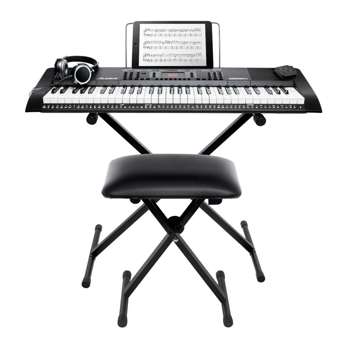 Alesis Harmony61MK3 Keyboard and Accessories