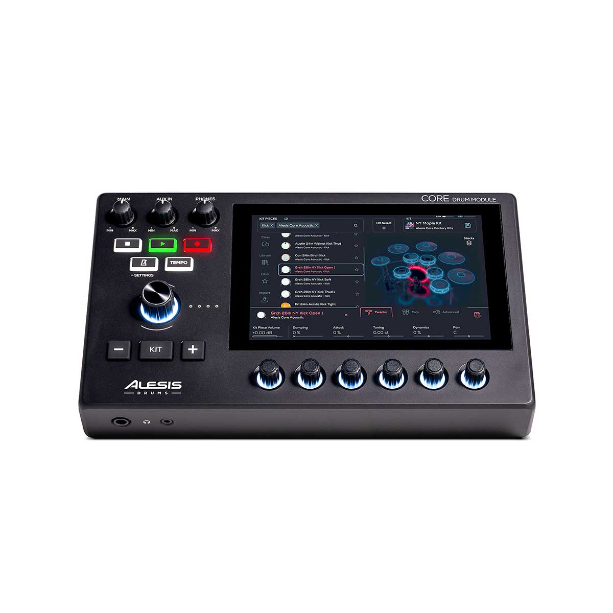 Alesis Strata Club 7 Piece Electronic Drum Kit with Touchscreen Module